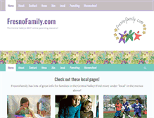 Tablet Screenshot of fresnofamily.com